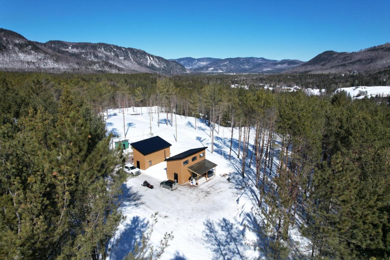 Vallee Bras Du Nord Jumeau #1 Avec Spa Saint-Raymond Exterior photo